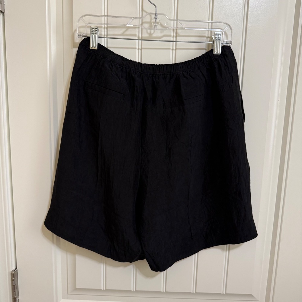 J.Crew Women's Black Pull On Elastic Waist Shorts Career‎ Casual Size S - Picture 5 of 8